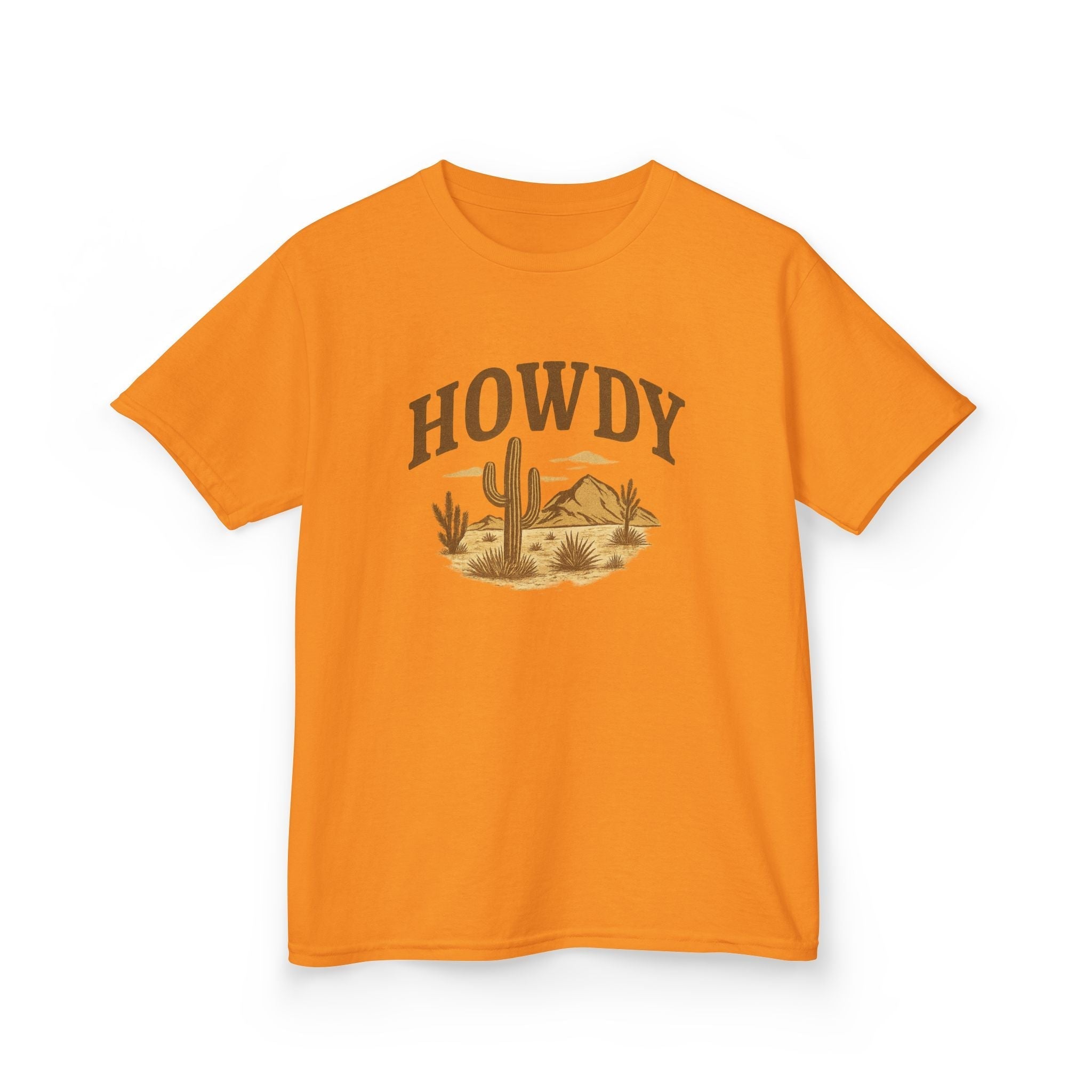 Howdy Southwestern Desert Theme Kids Tee