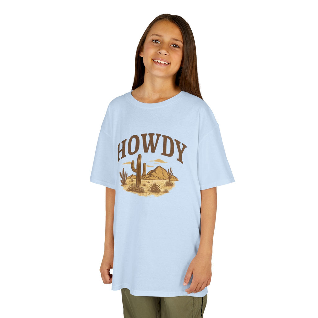 Howdy Southwestern Desert Theme Kids Tee