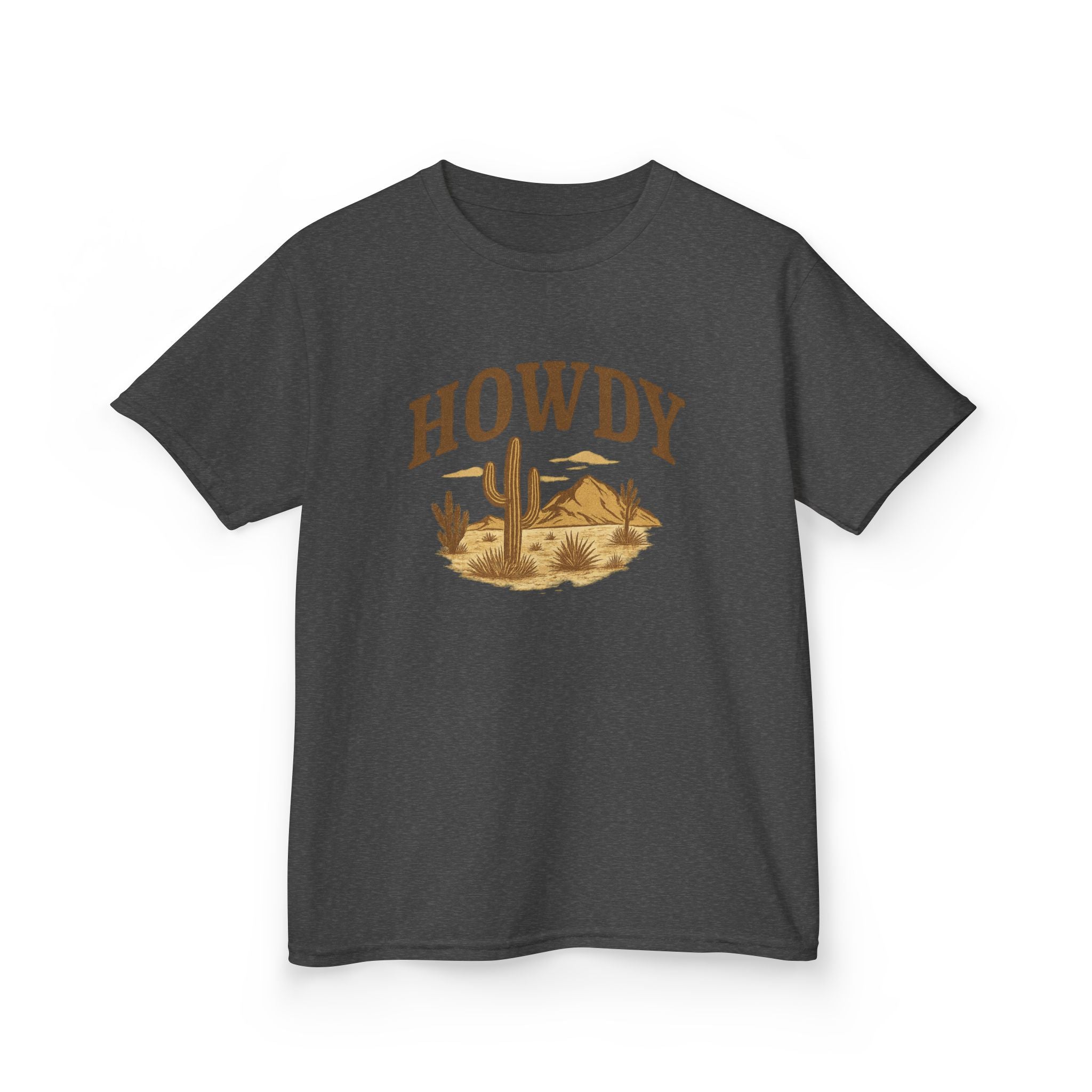 Howdy Southwestern Desert Theme Kids Tee
