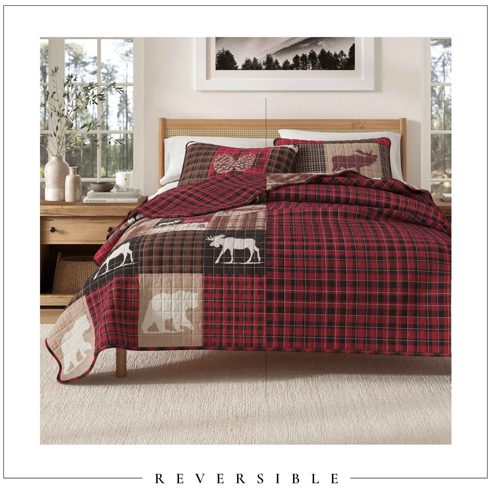 Rustic Landscape Quilt Set - Matthew Collection - Rustic Avenue