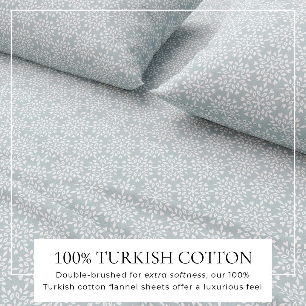 Turkish Cotton Flannel Sheet - Belle Collection - Rustic Avenue