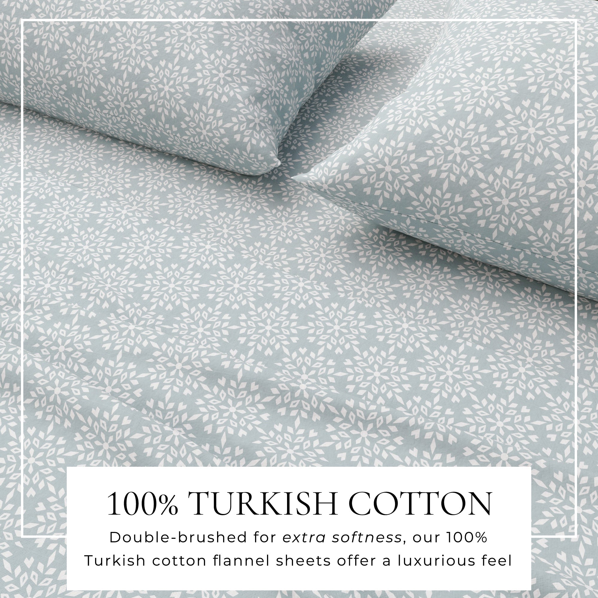 Turkish Cotton Flannel Sheet - Belle Collection - Rustic Avenue