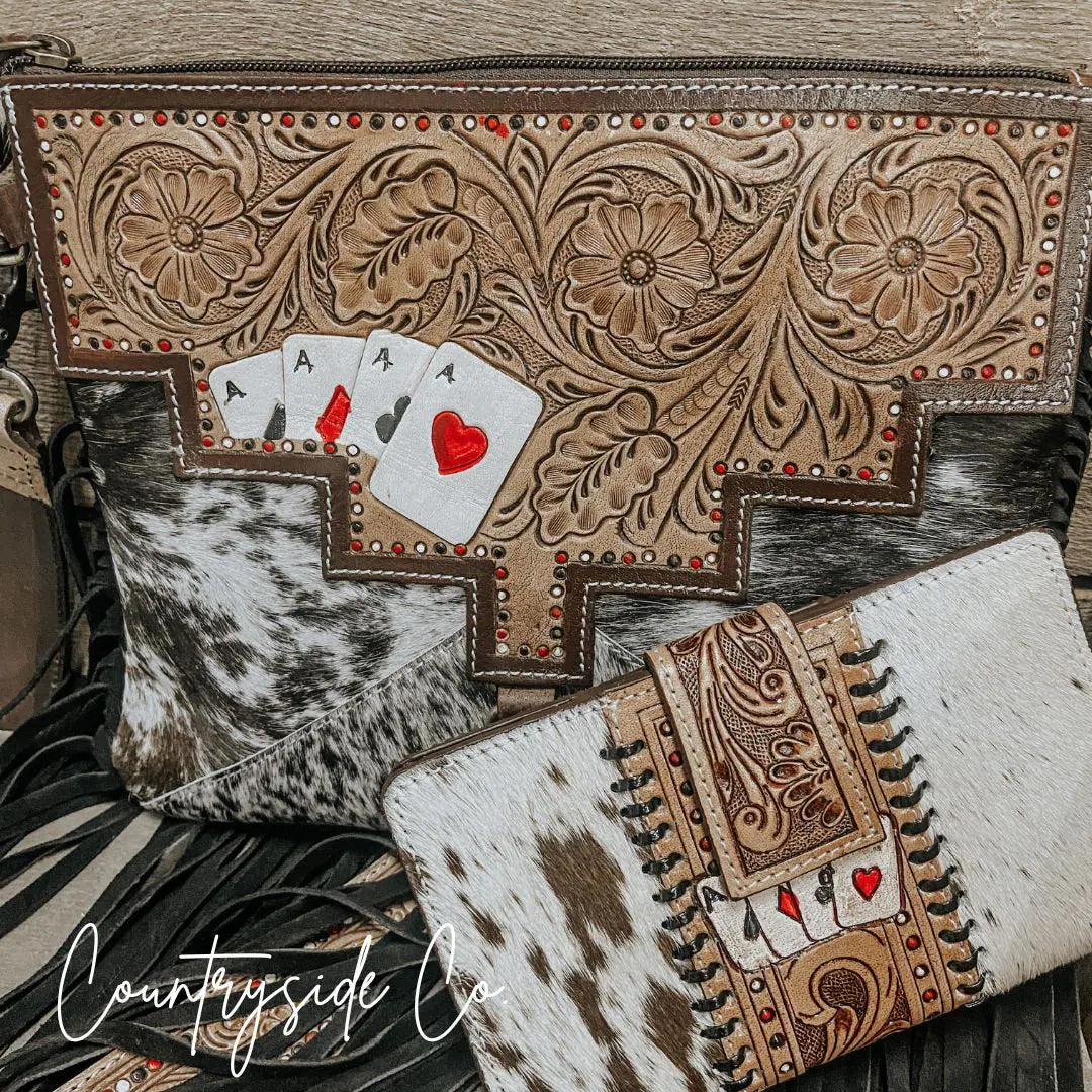The Gambler Cowhide Wallet