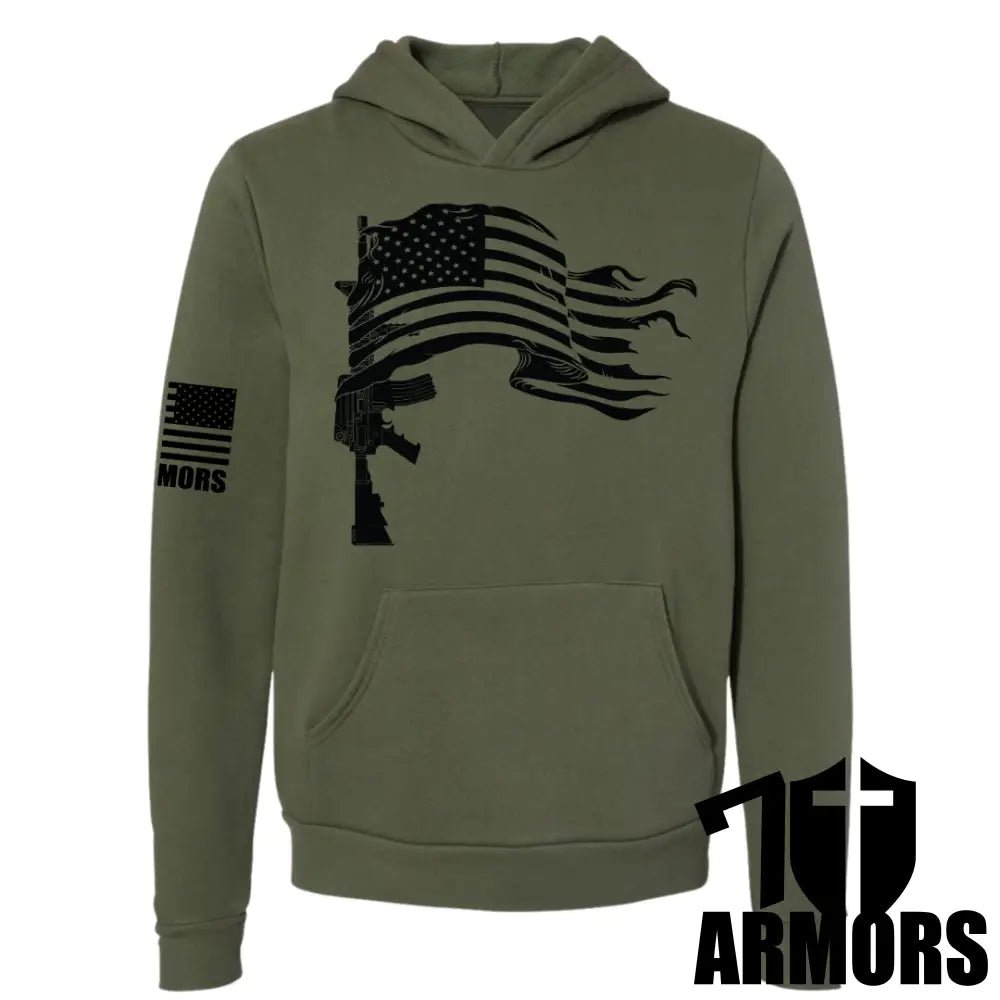 IN DEFENSE OF LIBERTY HOODIE - Rustic Avenue