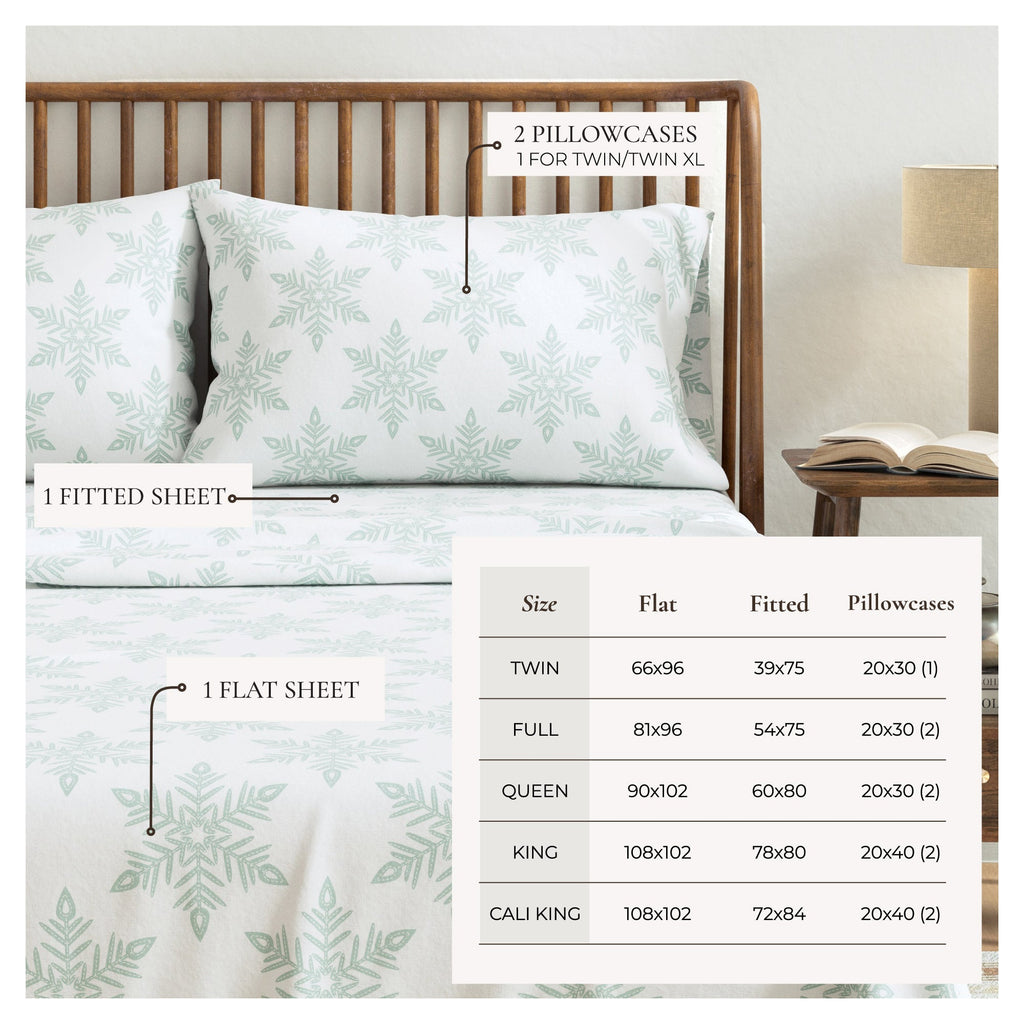 Turkish Cotton Flannel Sheet - Belle Collection - Rustic Avenue