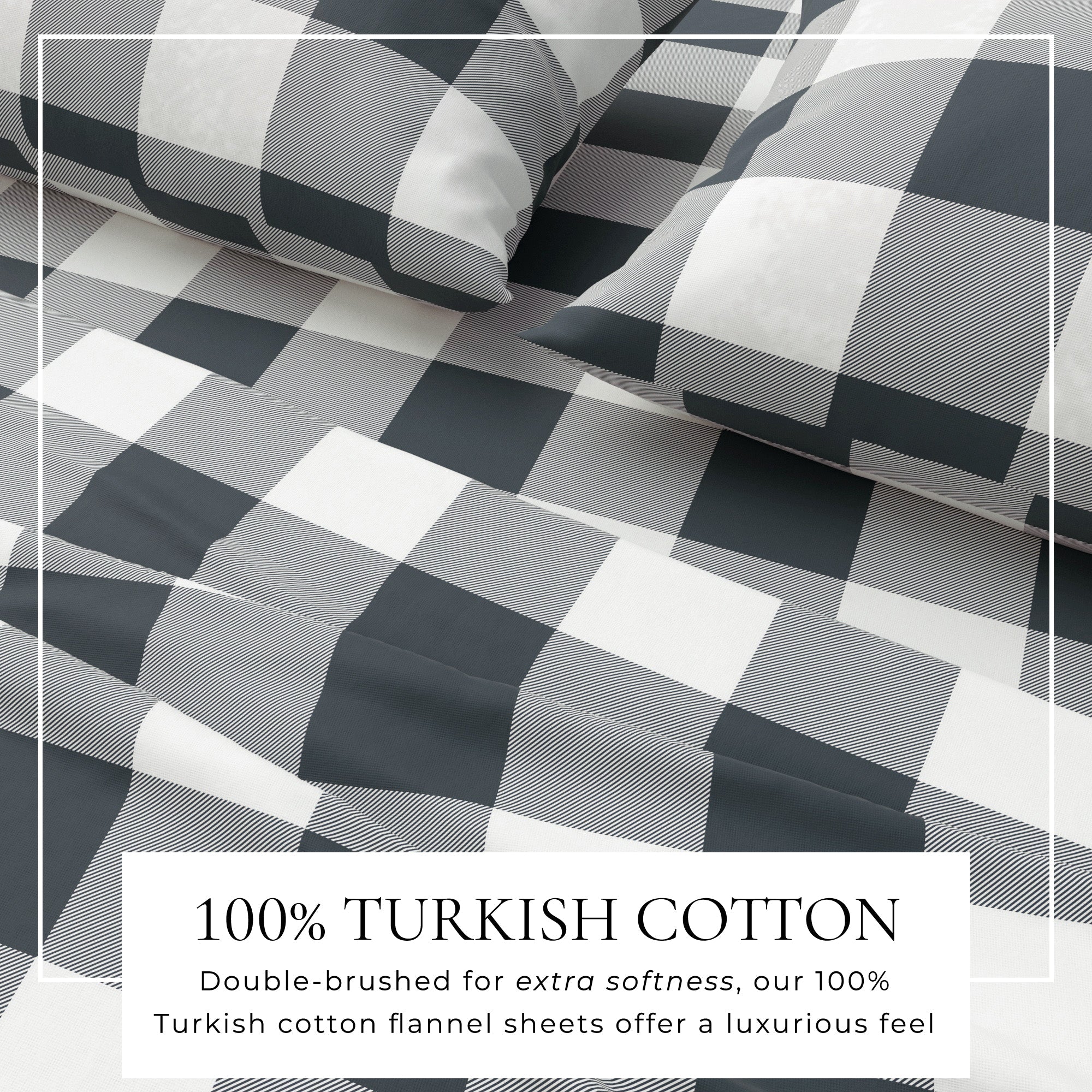 Turkish Cotton Flannel Sheet - Belle Collection - Rustic Avenue