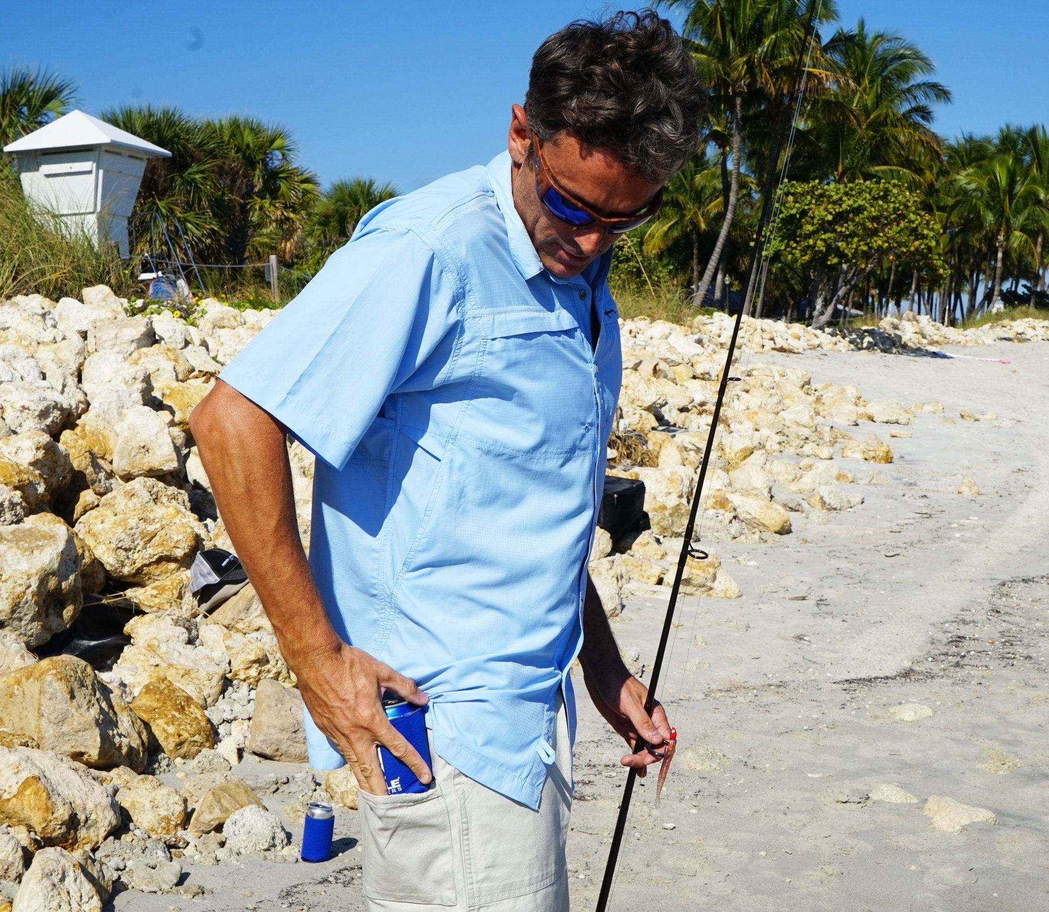 Men's Original Beer Can Island Cott. Short (30 - 42) - Rustic Avenue