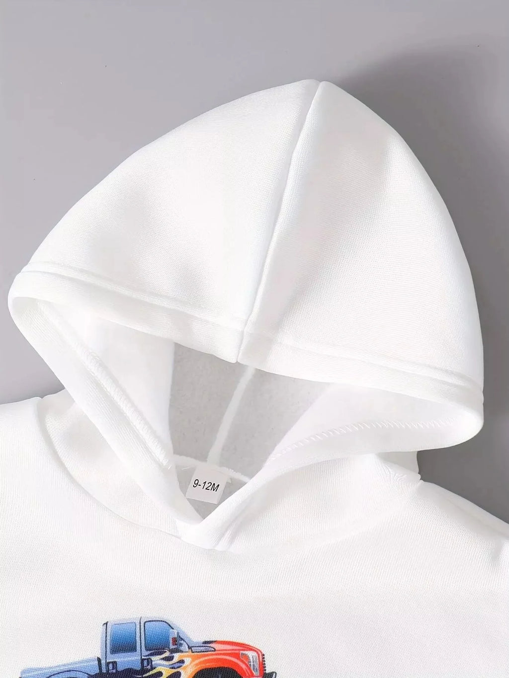 Monster Truck Graphic Hoodie & Pants Set - 6M - 3Y