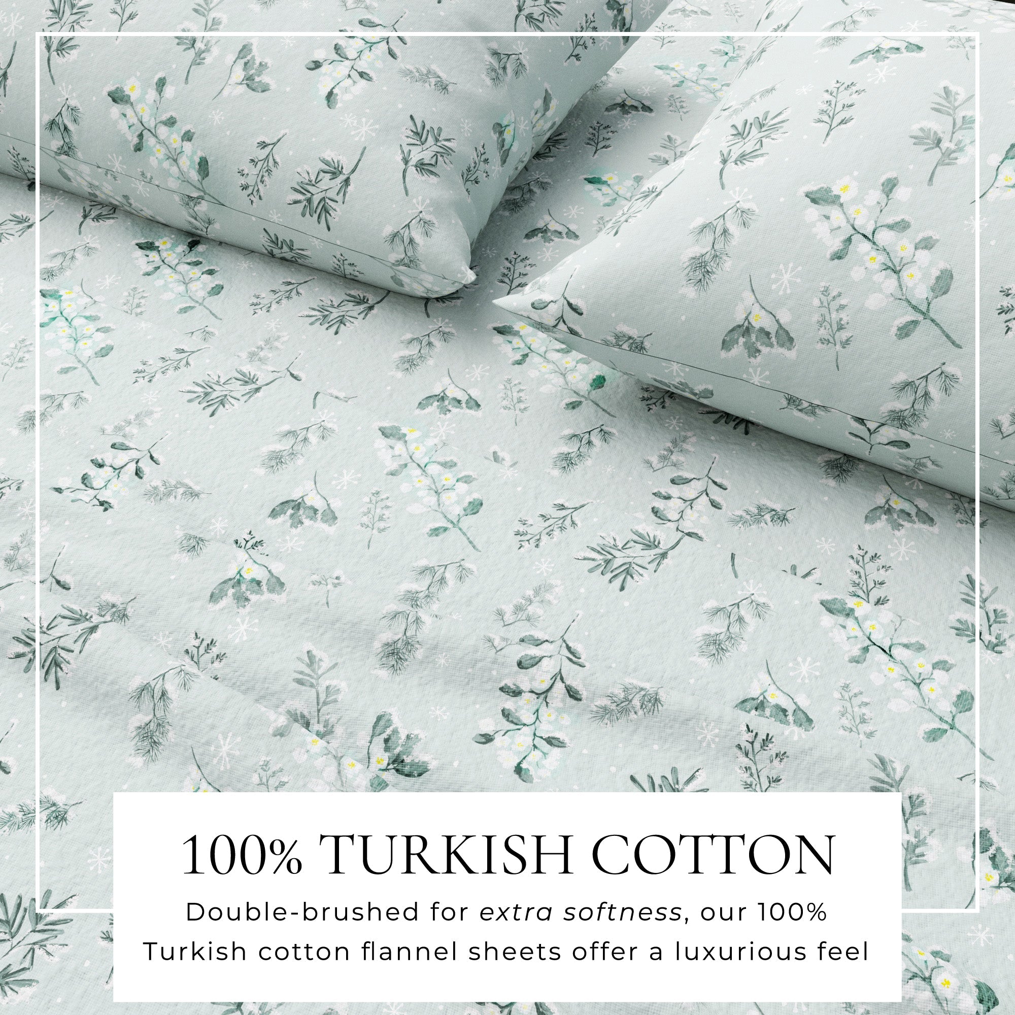 Turkish Cotton Flannel Sheet - Belle Collection - Rustic Avenue