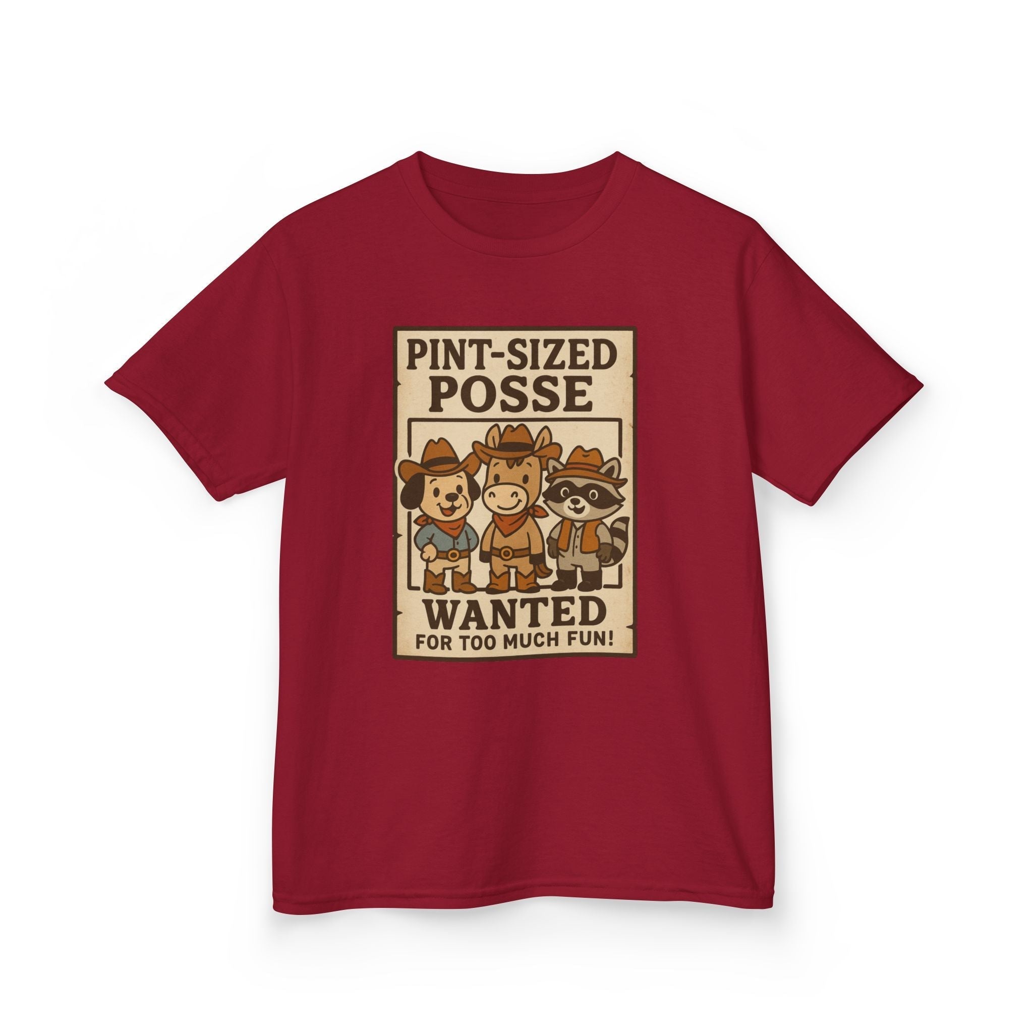 Pint Size Posse Kids Vintage Tee