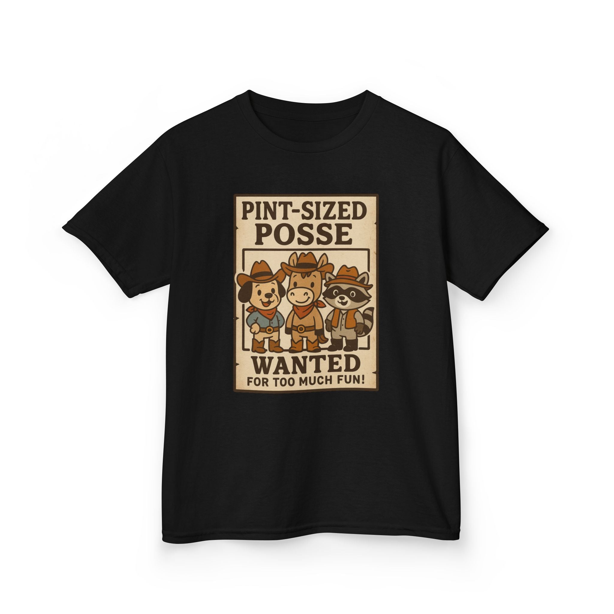 Pint Size Posse Kids Vintage Tee