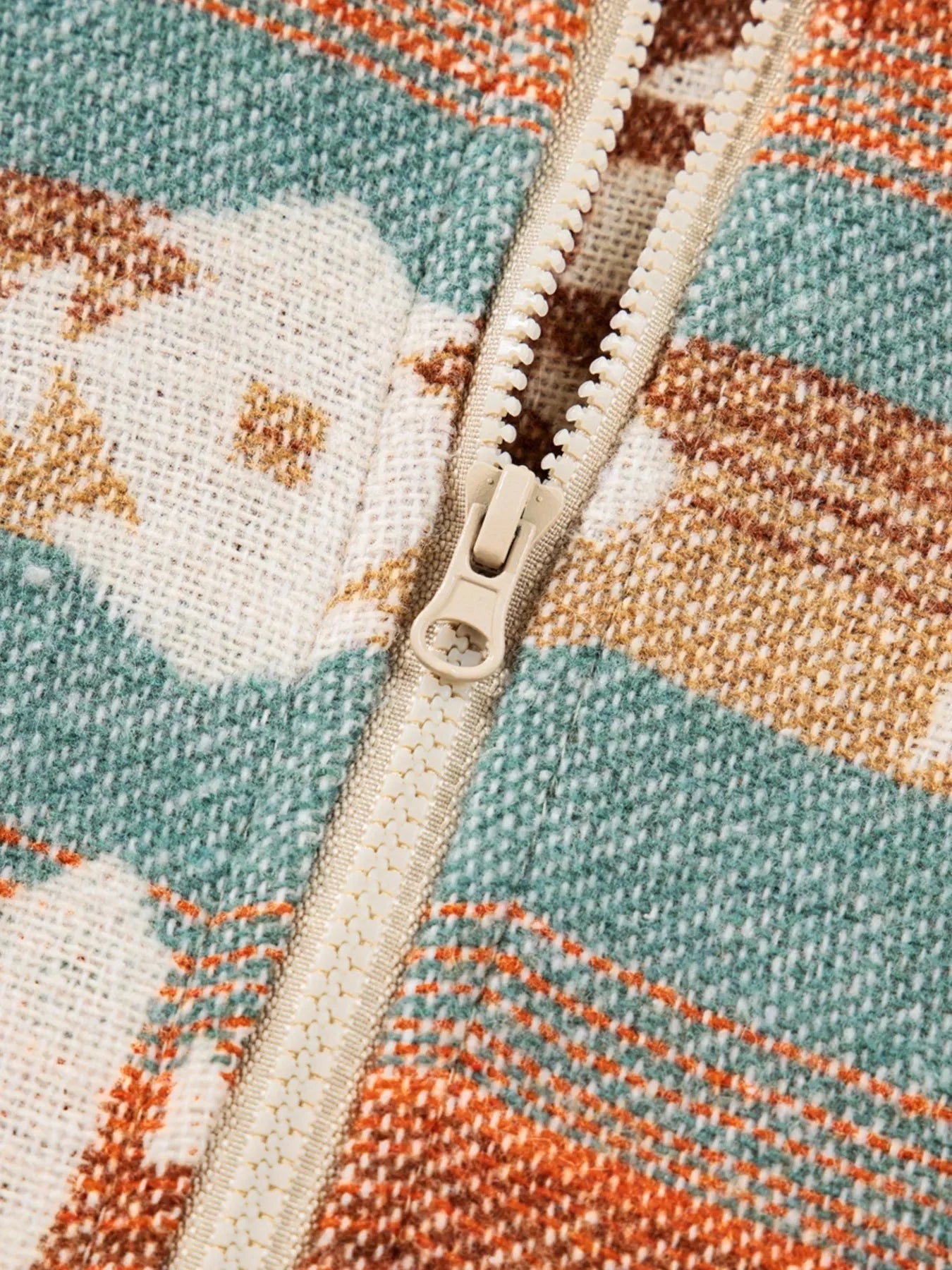 Quarter Zip Aztec Sweatshirt