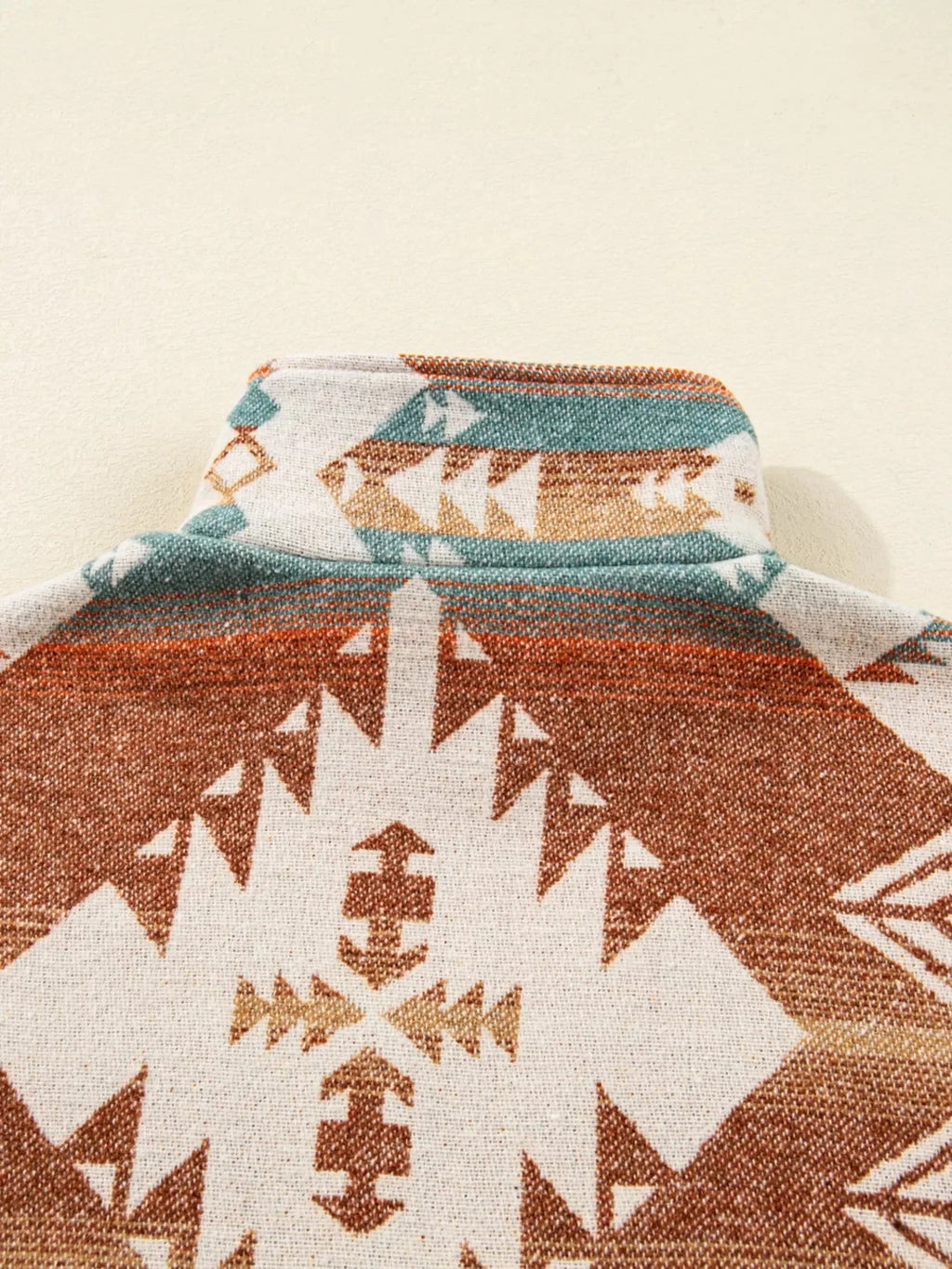 Quarter Zip Aztec Sweatshirt