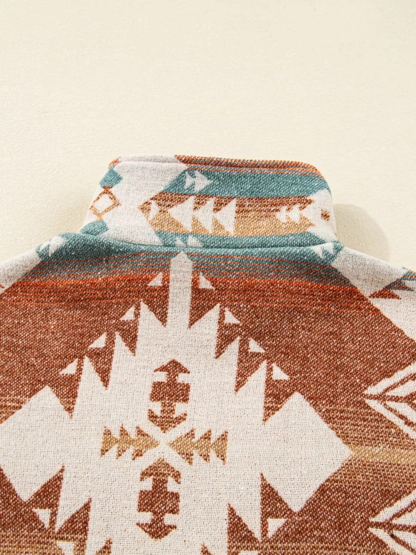 Quarter Zip Aztec Sweatshirt