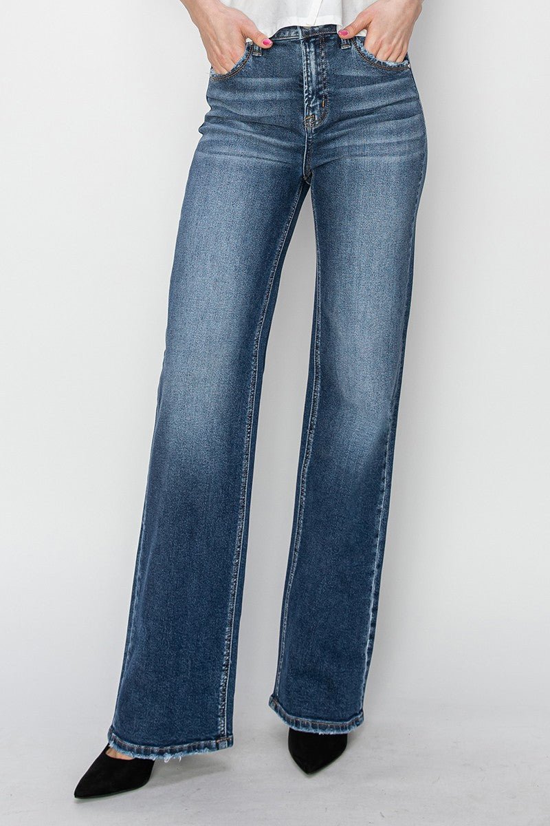Risen High Rise Straight Jeans - Sizes 1, 11, and 13 remaining