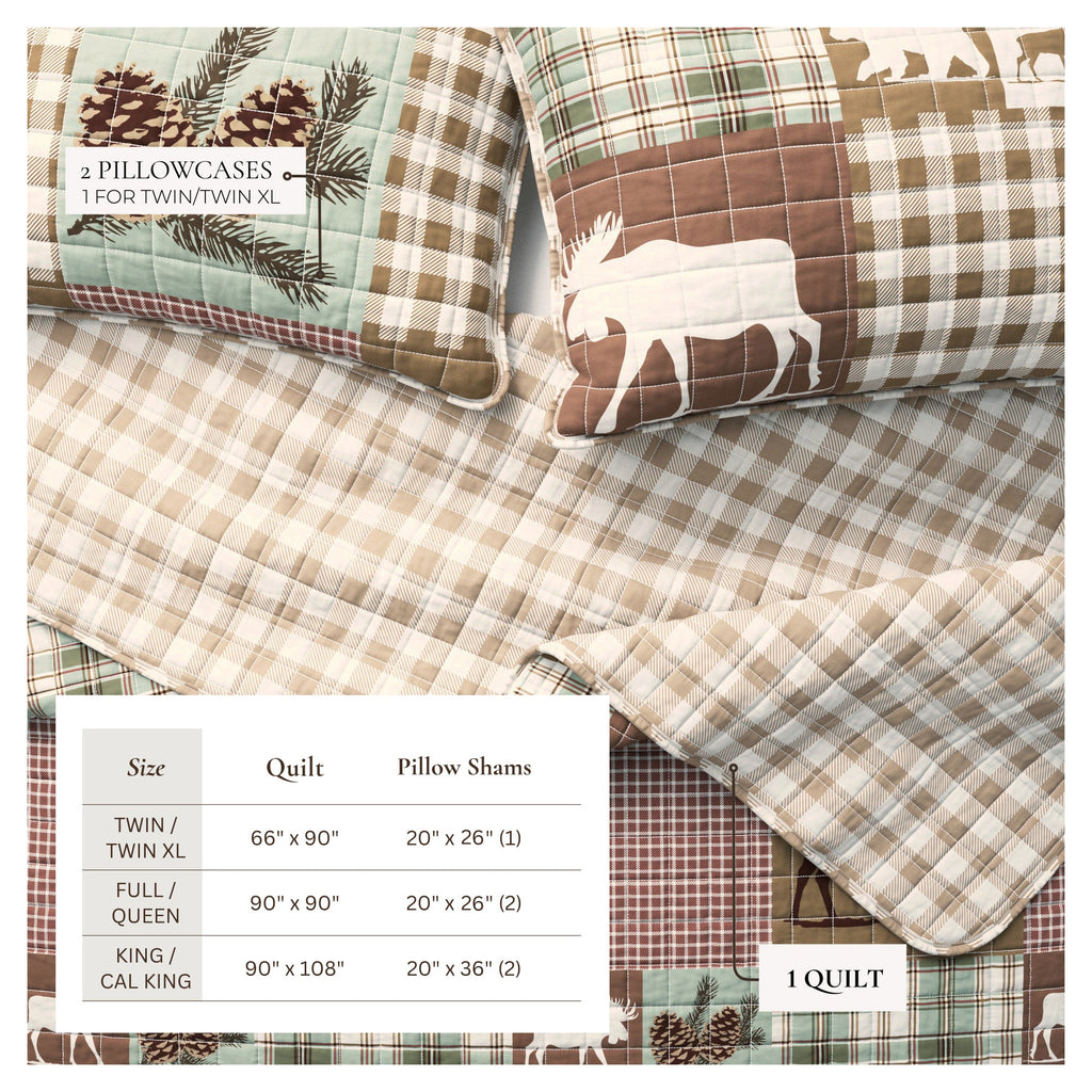 Rustic Landscape Quilt Set - Matthew Collection - Rustic Avenue