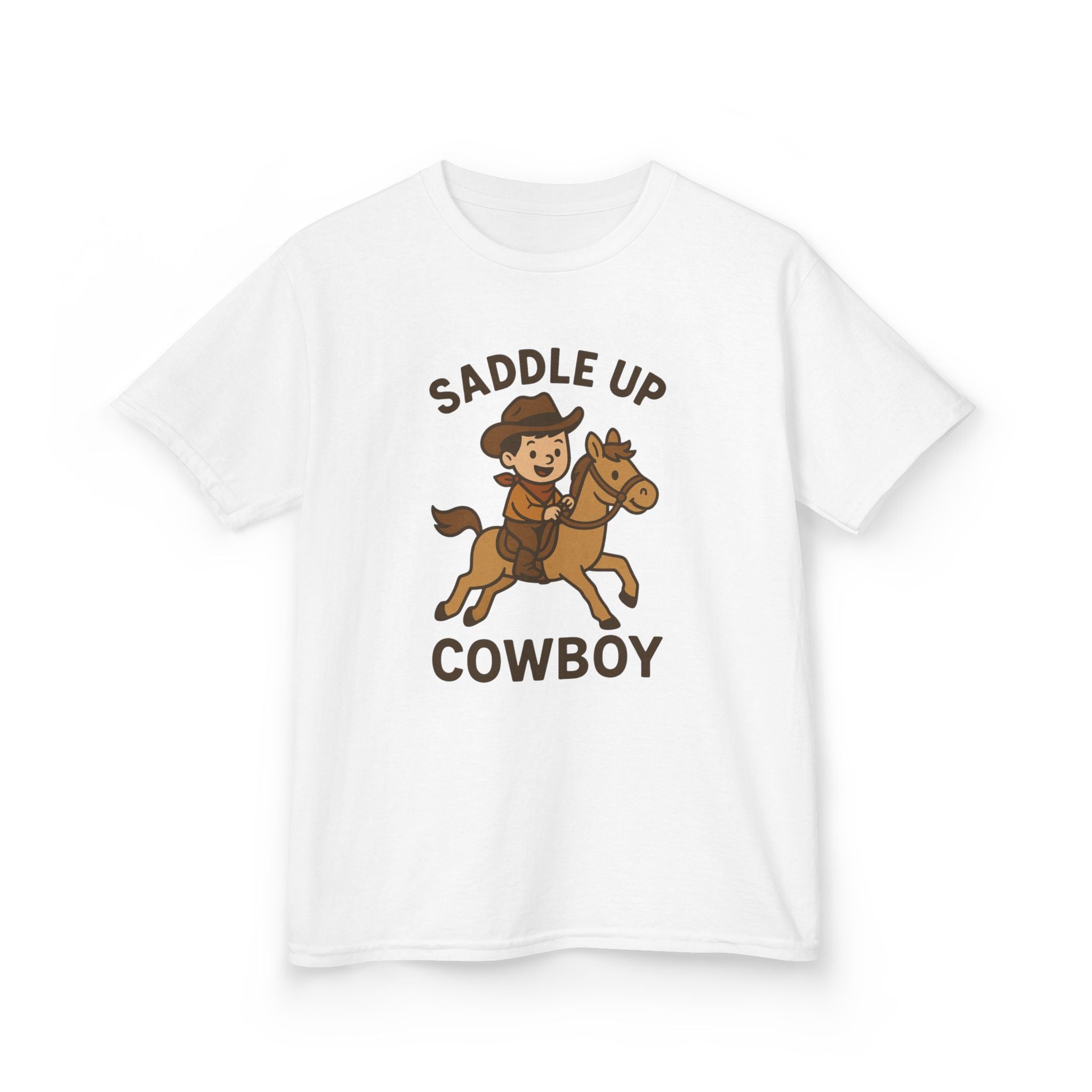 Saddle Up Cowboy Kids Tee