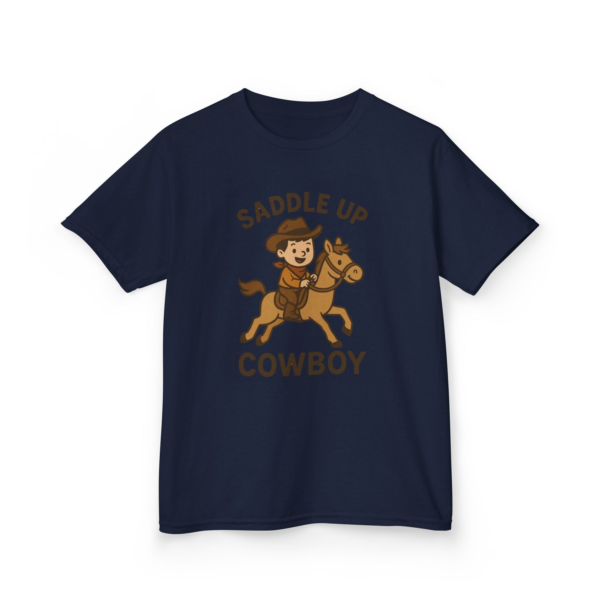 Saddle Up Cowboy Kids Tee