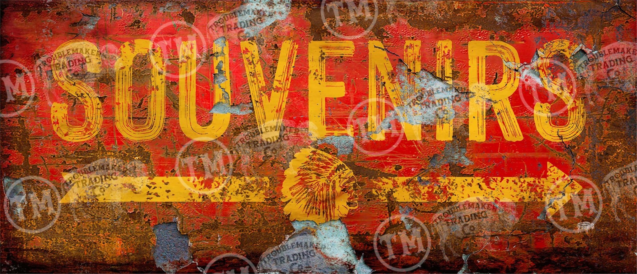 Souvenirs Glass Cutting Board - Rustic Avenue