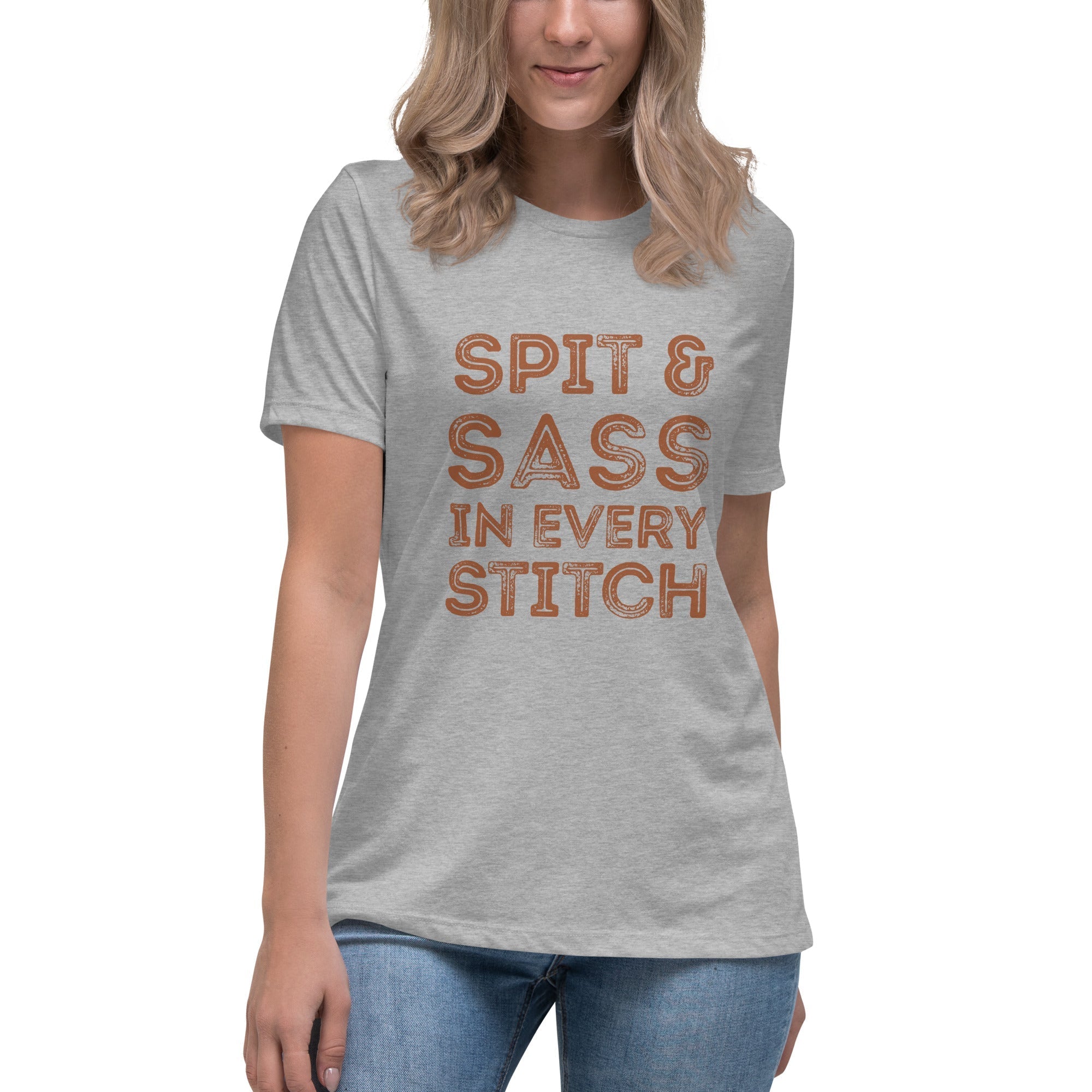 Spit and Sass Rustic Design Tee