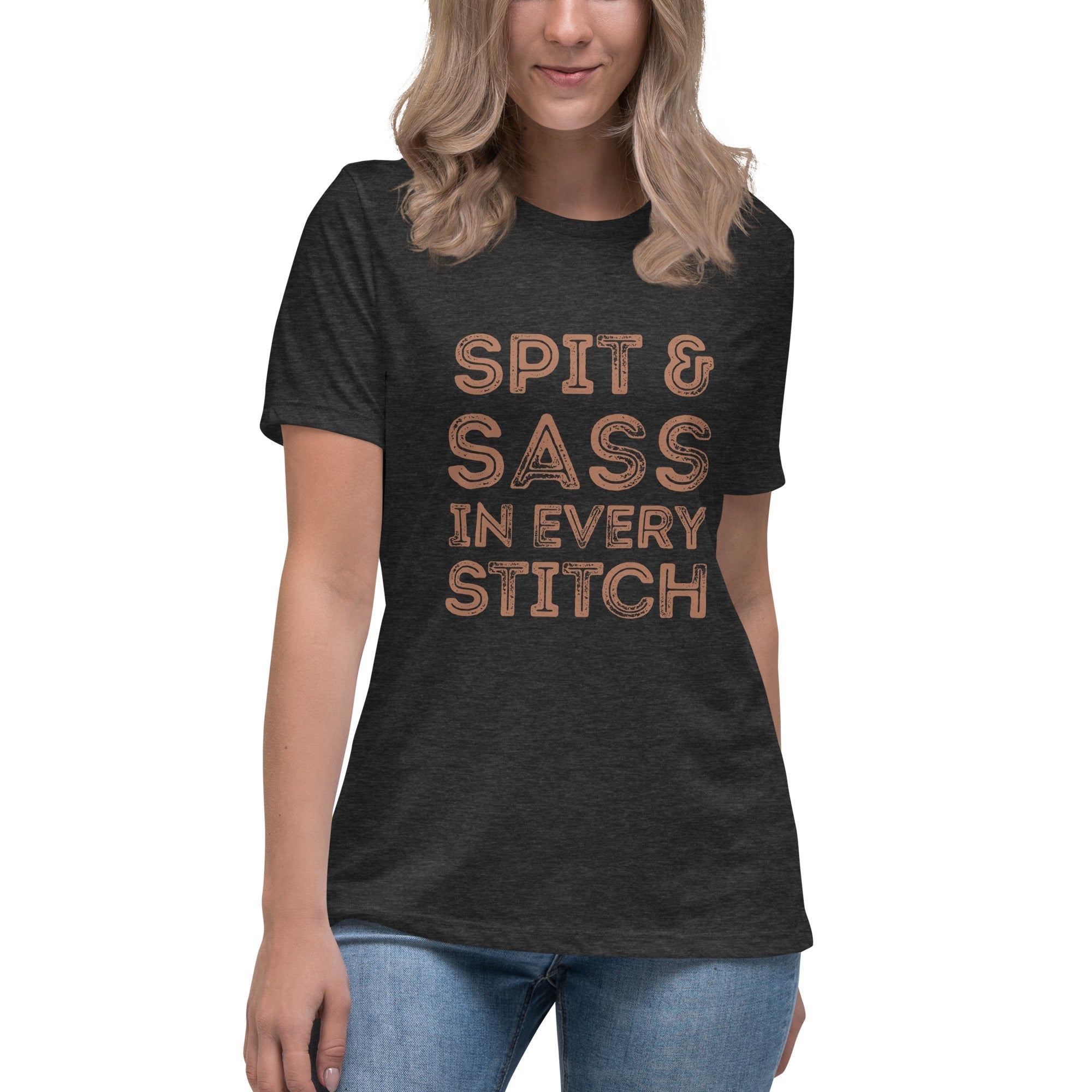 Spit and Sass Rustic Design Tee
