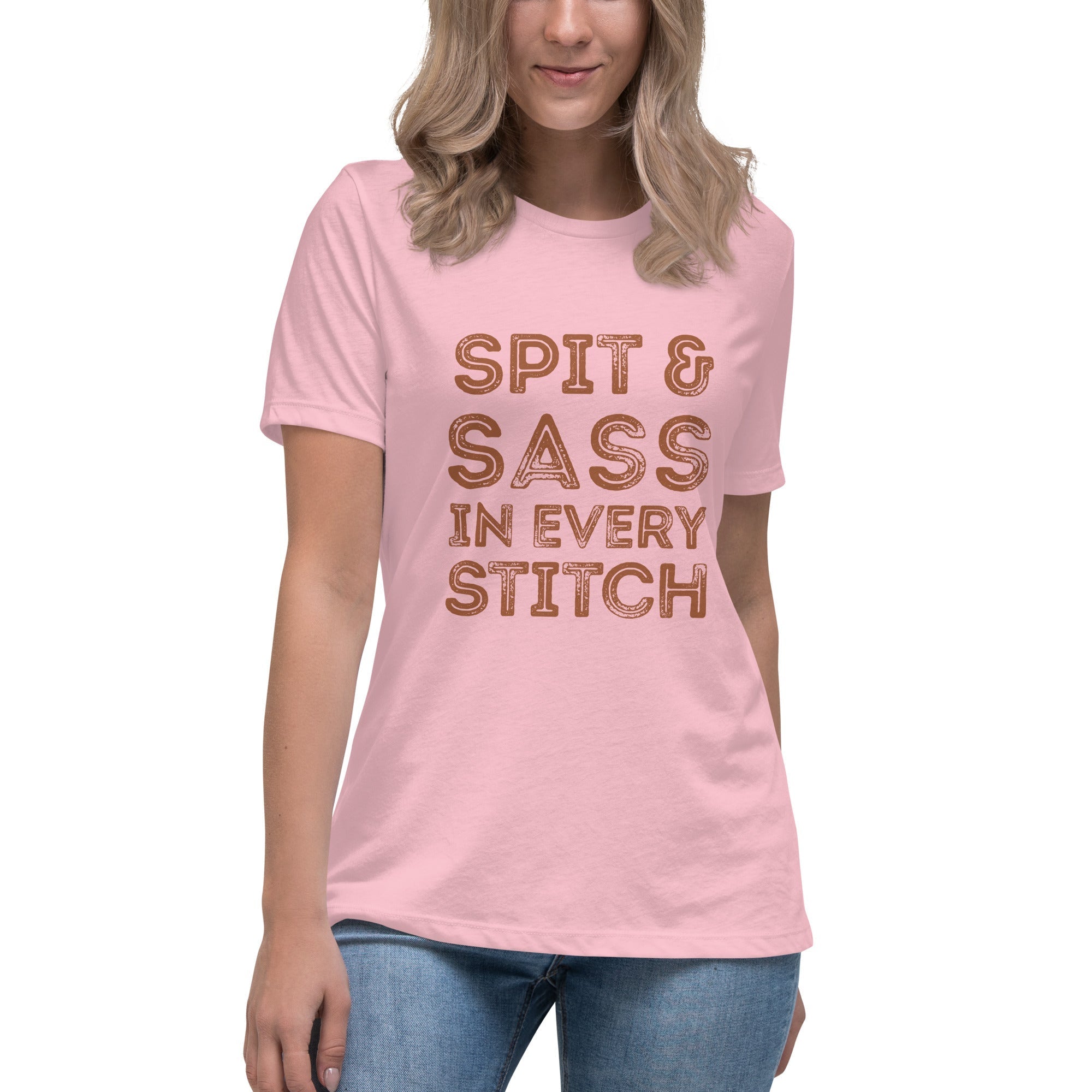 Spit and Sass Rustic Design Tee