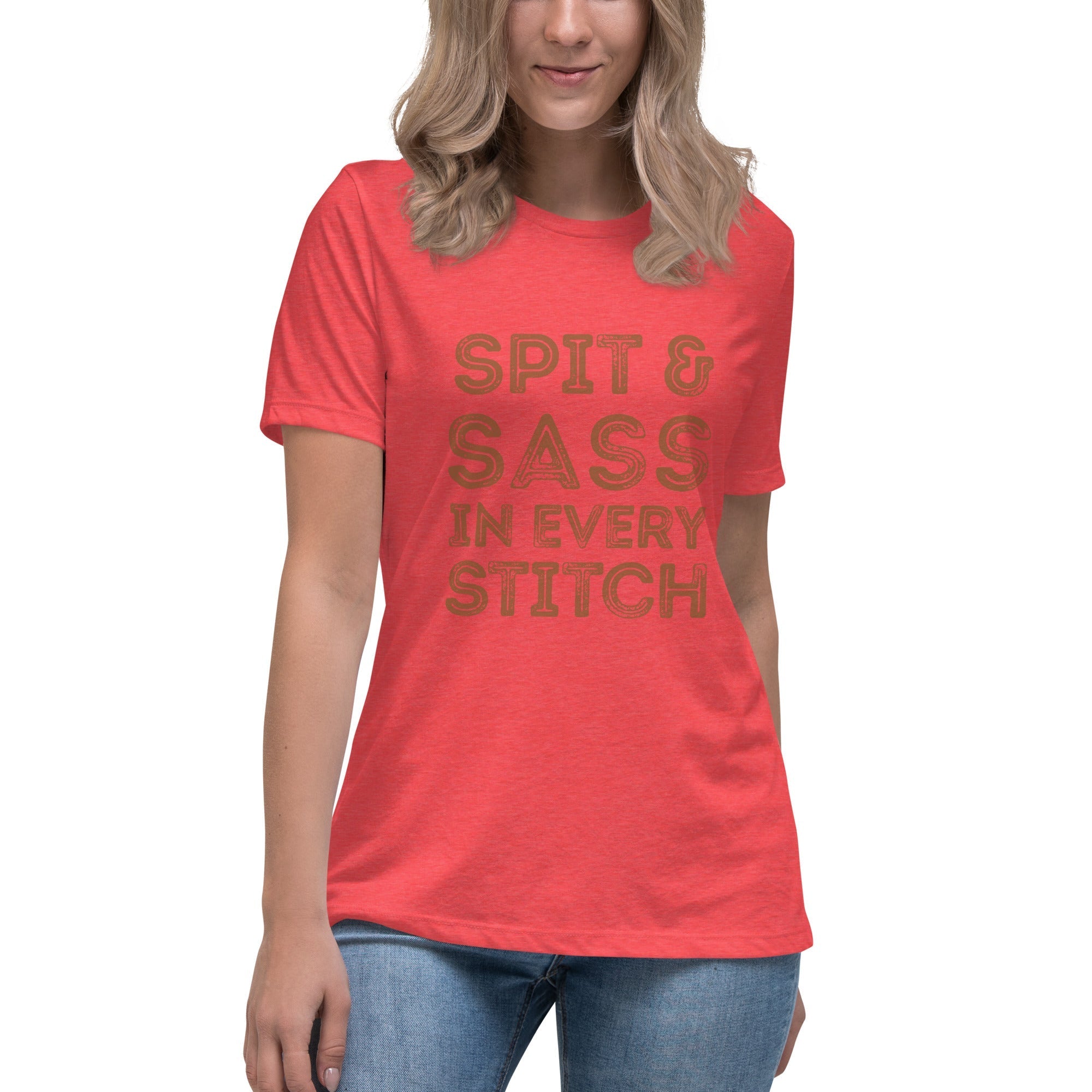 Spit and Sass Rustic Design Tee