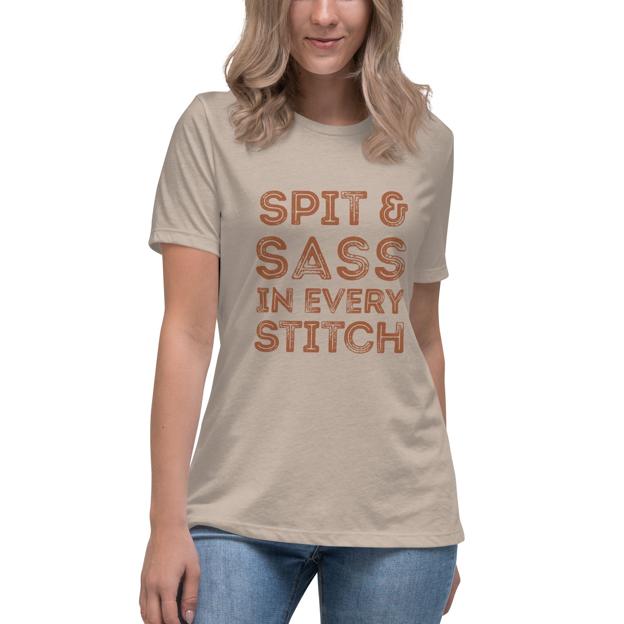 Spit and Sass Rustic Design Tee