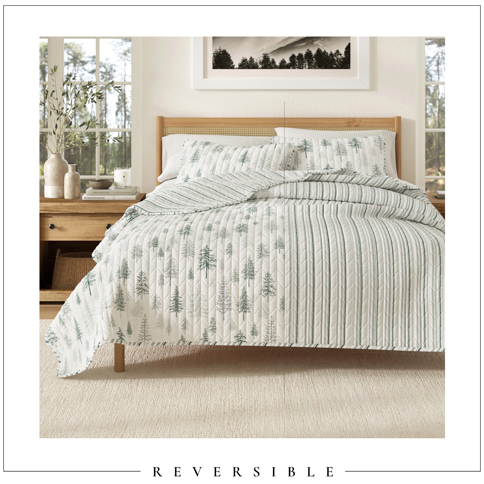 Rustic Landscape Quilt Set - Matthew Collection - Rustic Avenue