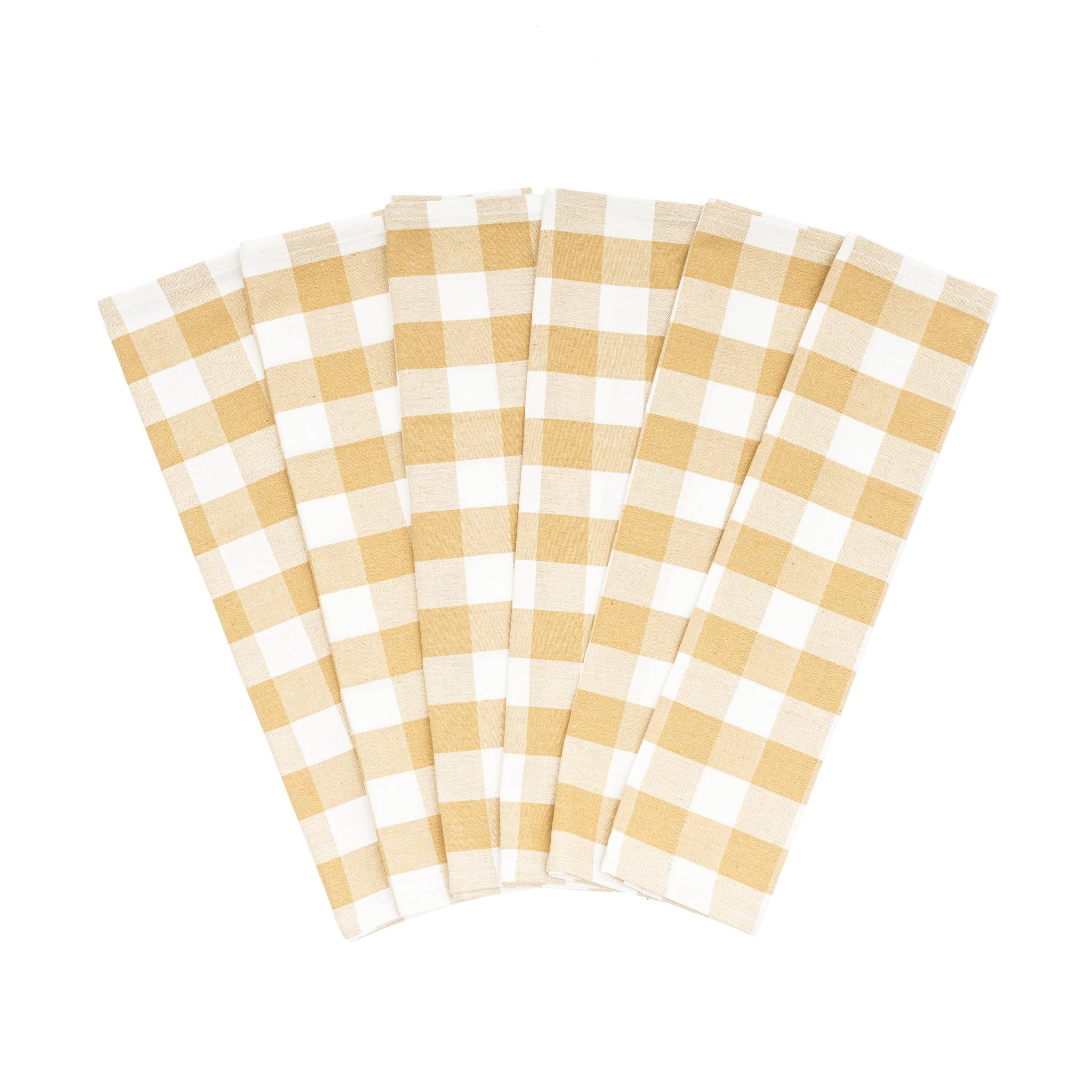 Plaid Kitchen Towels - Rustic Avenue