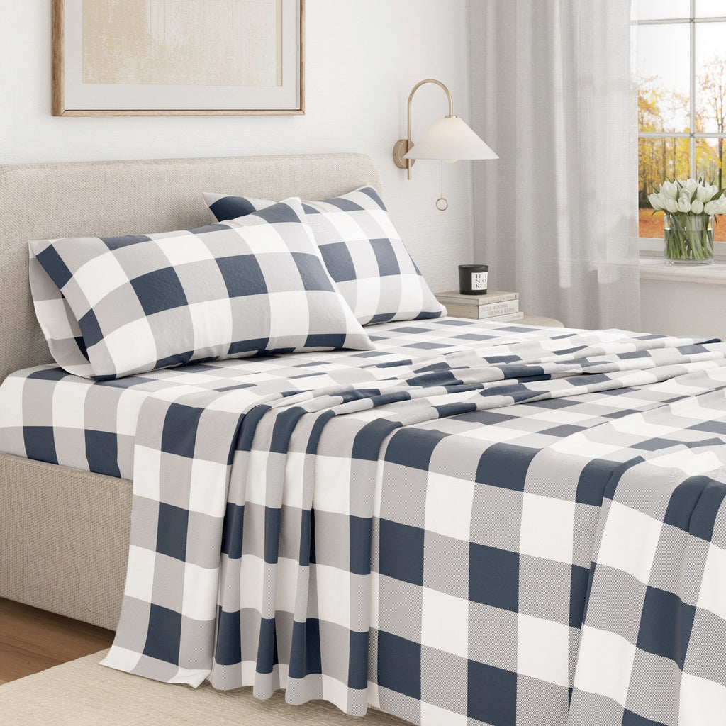 Turkish Cotton Flannel Sheet - Belle Collection - Rustic Avenue