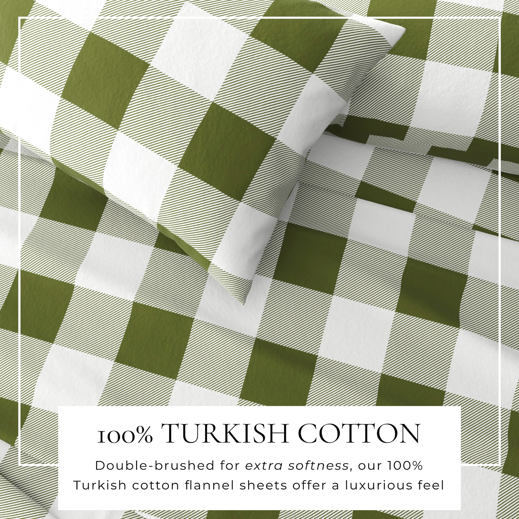 Turkish Cotton Flannel Sheet - Belle Collection - Rustic Avenue