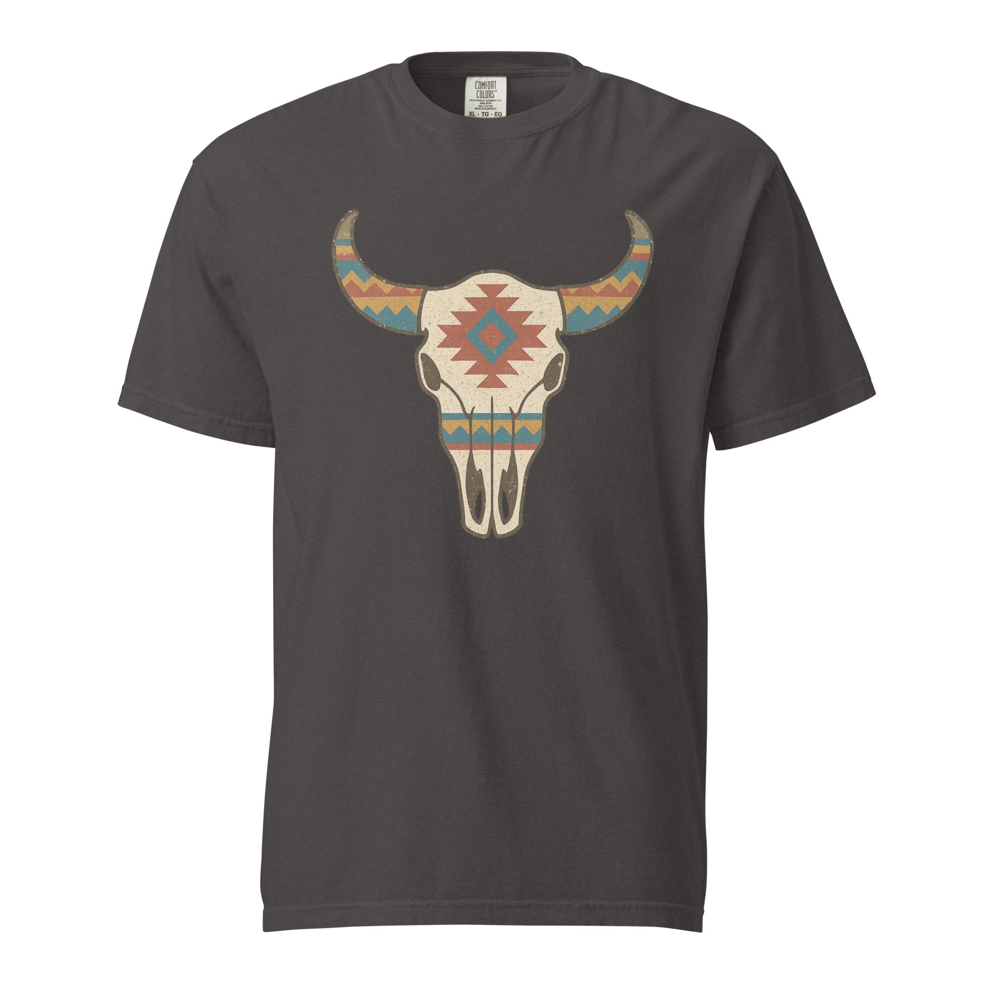 Tribal Cow Skull Tee