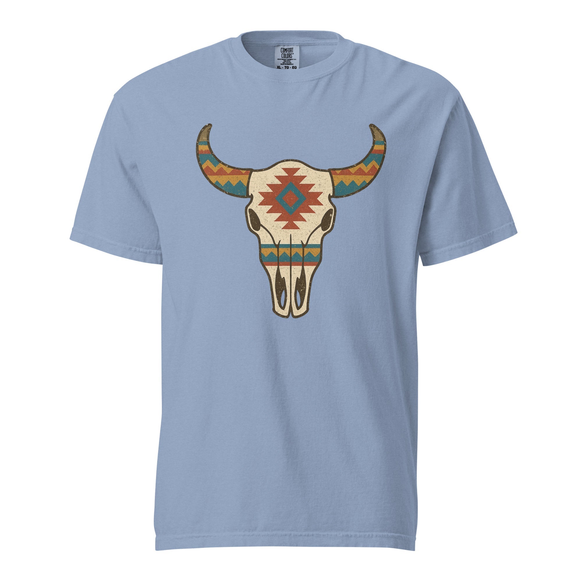 Tribal Cow Skull Tee