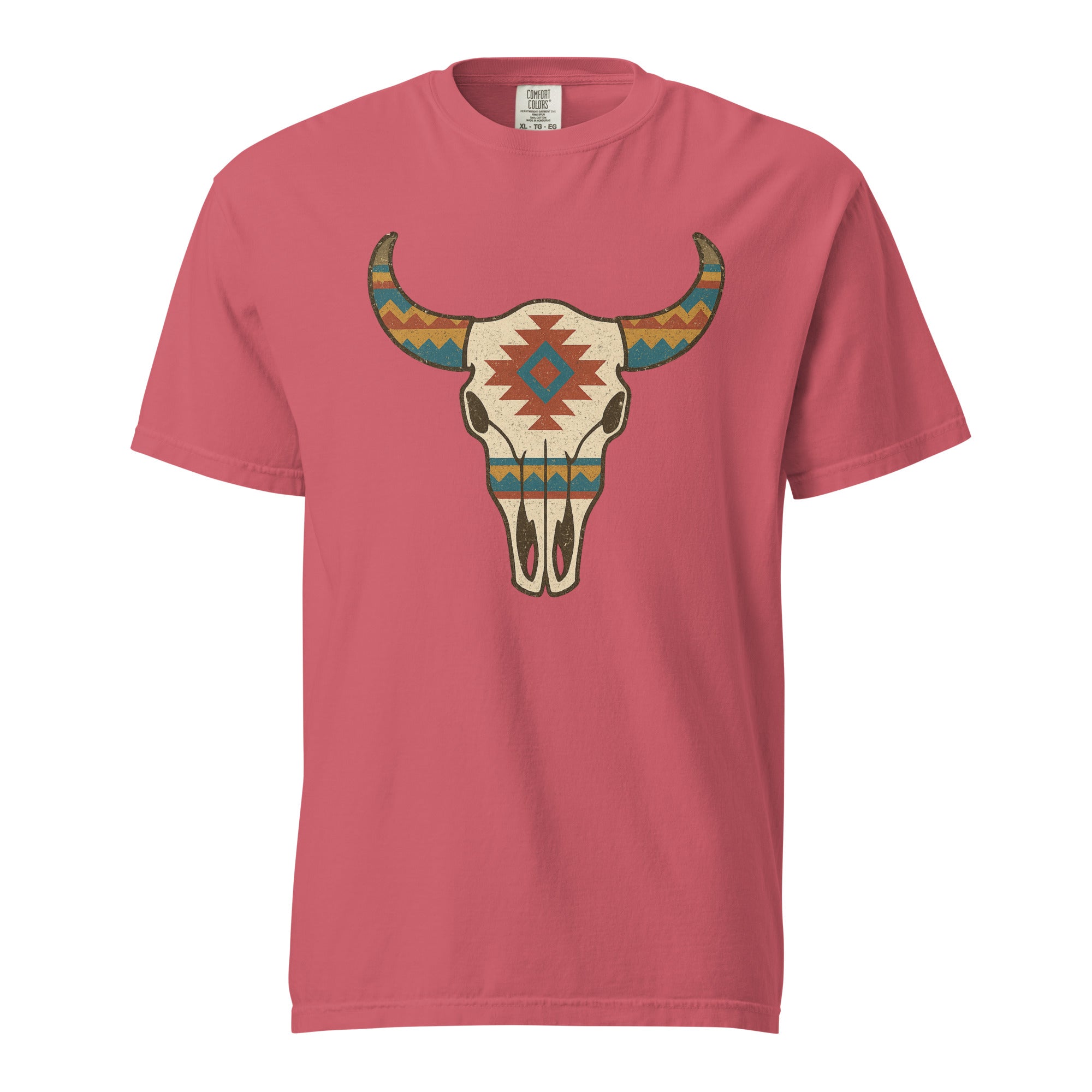 Tribal Cow Skull Tee