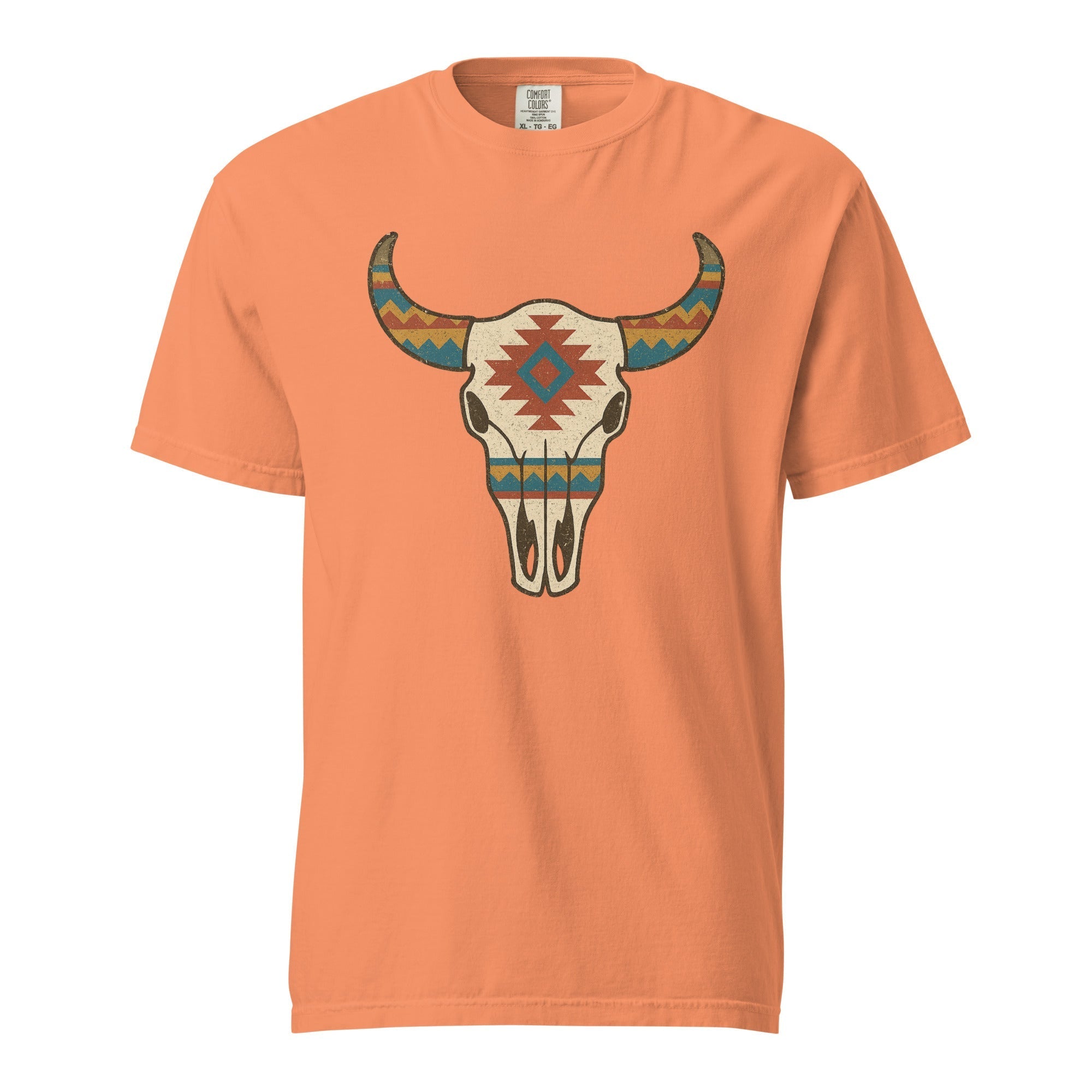 Tribal Cow Skull Tee