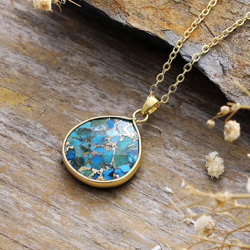 Turquoise Pendant Necklace