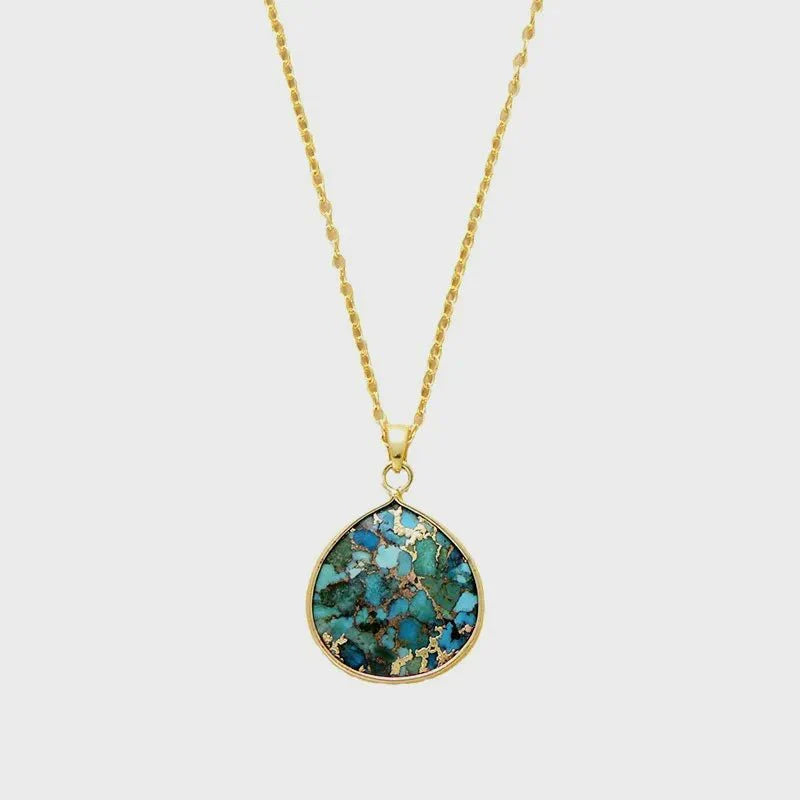 Turquoise Pendant Necklace