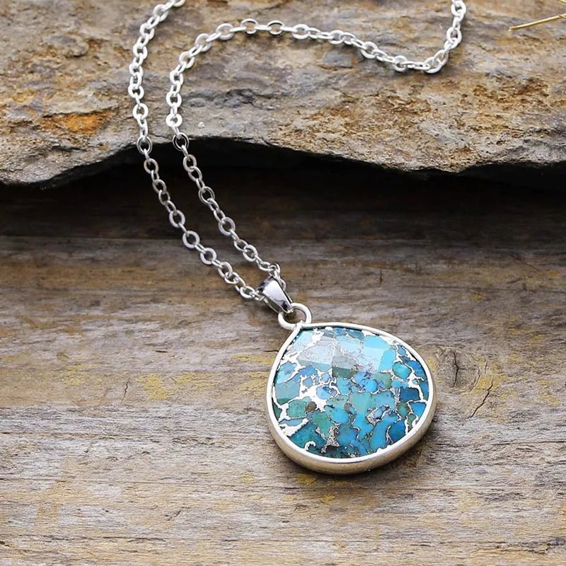 Turquoise Pendant Necklace