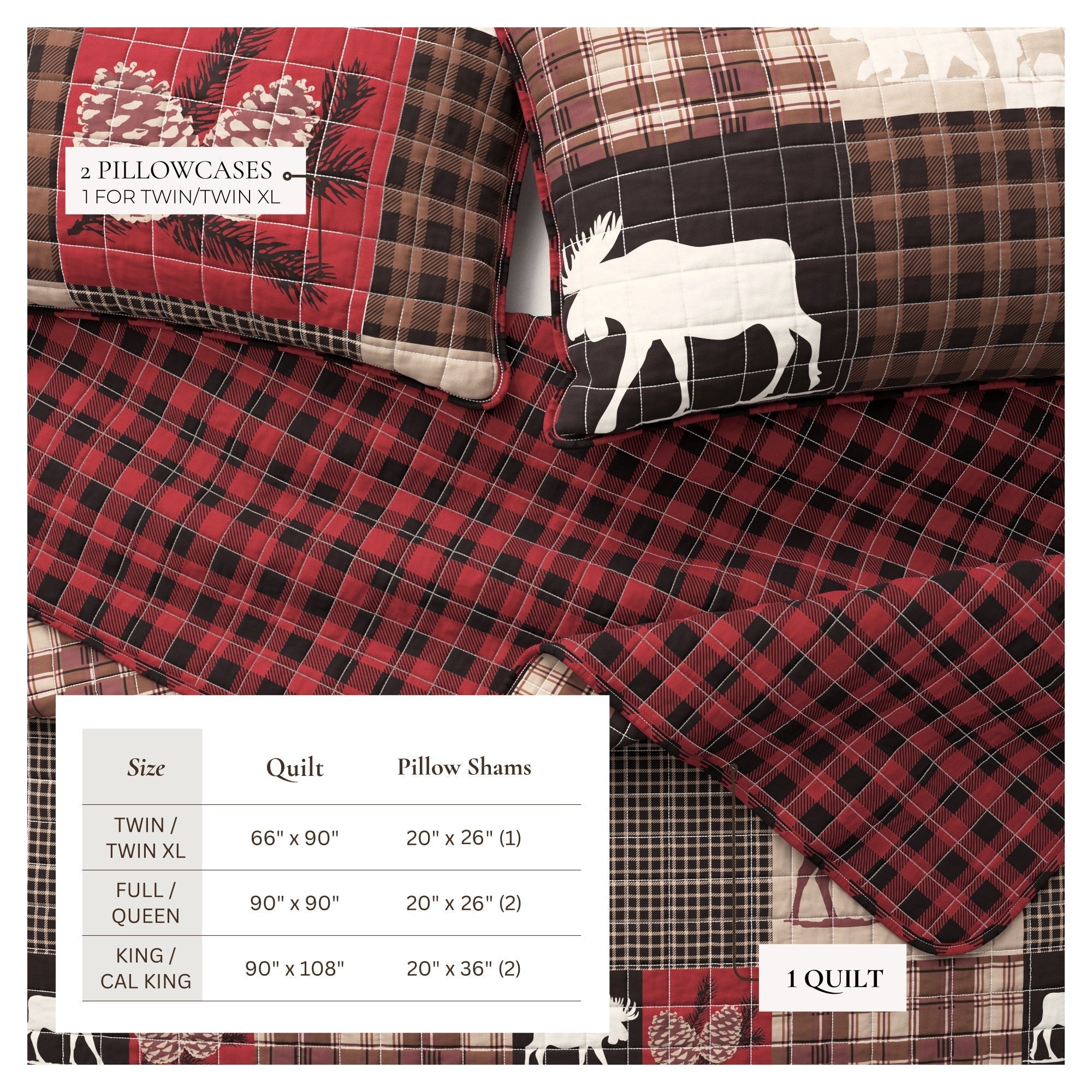 Rustic Landscape Quilt Set - Matthew Collection - Rustic Avenue