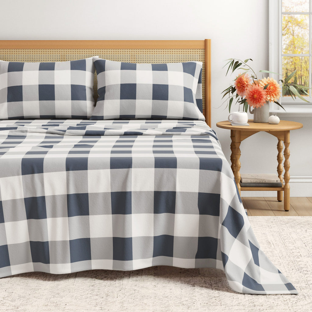 Turkish Cotton Flannel Sheet - Belle Collection - Rustic Avenue