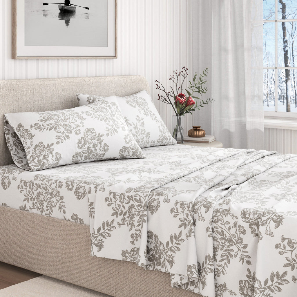 Turkish Cotton Flannel Sheet - Belle Collection - Rustic Avenue