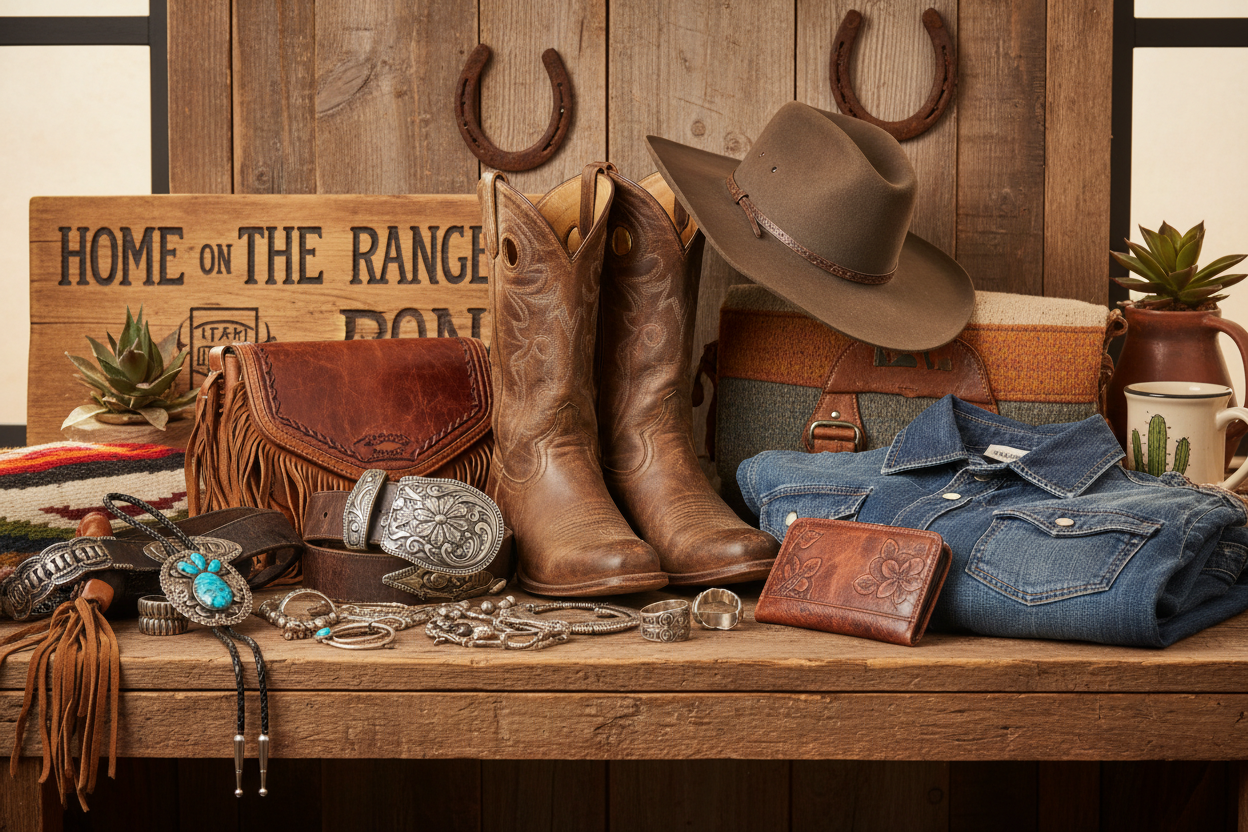 wide picture of Rustic items