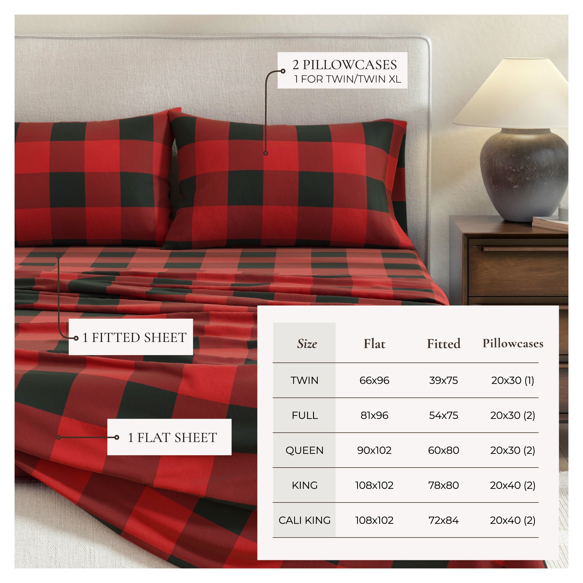 Turkish Cotton Flannel Sheet - Belle Collection - Rustic Avenue