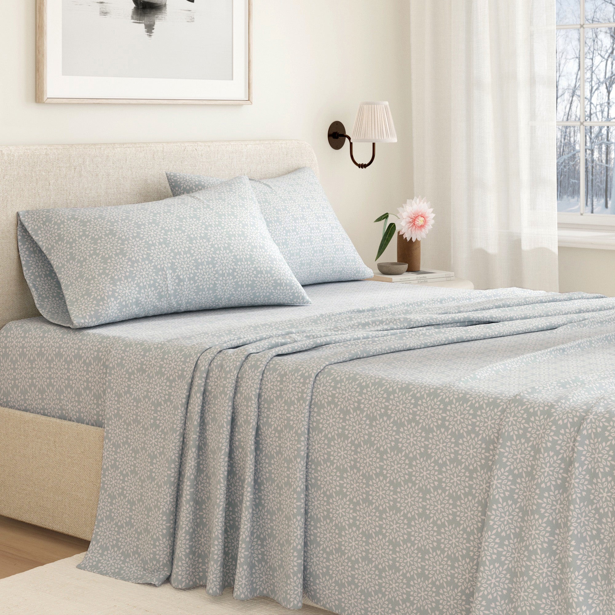 Turkish Cotton Flannel Sheet - Belle Collection - Rustic Avenue