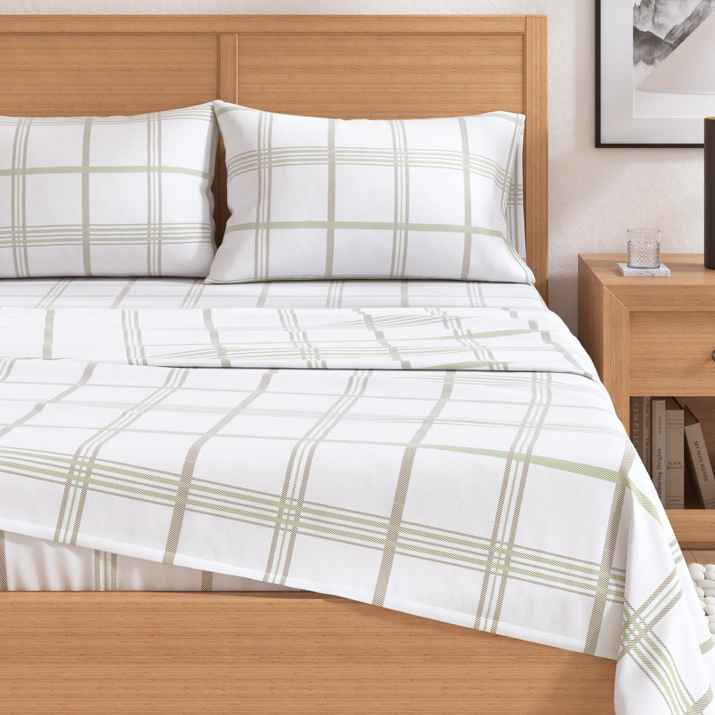 Turkish Cotton Flannel Sheet - Belle Collection - Rustic Avenue