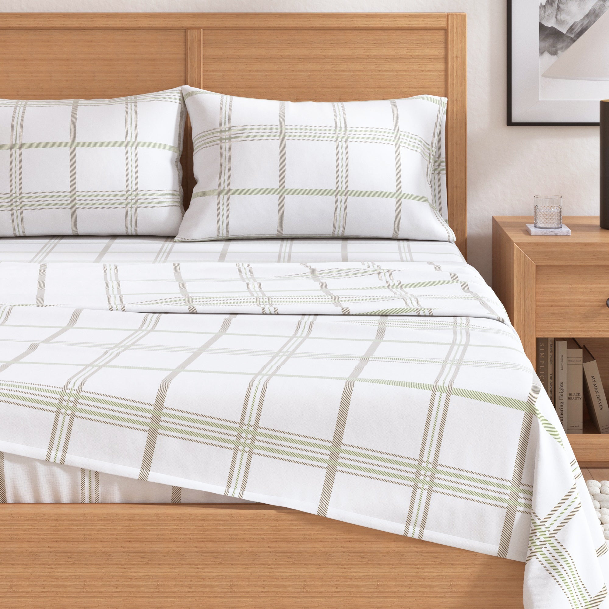 Turkish Cotton Flannel Sheet - Belle Collection - Rustic Avenue