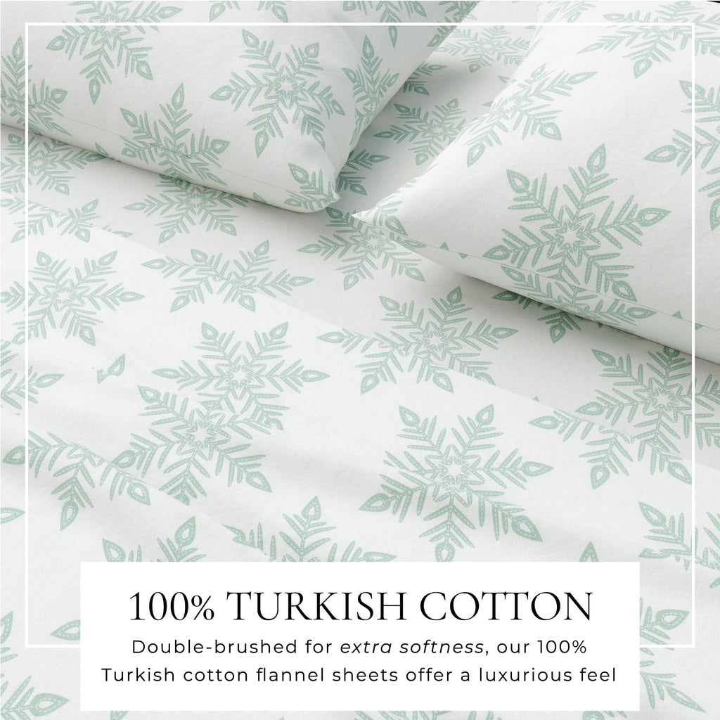 Turkish Cotton Flannel Sheet - Belle Collection - Rustic Avenue
